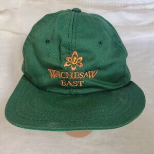 Derby Cap Wachesaw East Golf Country Club SC Baseball Hat Embroidered Green